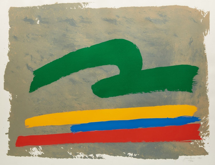 Artwork by Jack Hamilton Bush, Green Loop