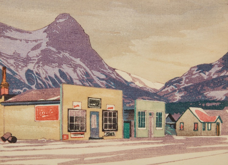 Artwork by Walter Joseph Phillips, Canmore