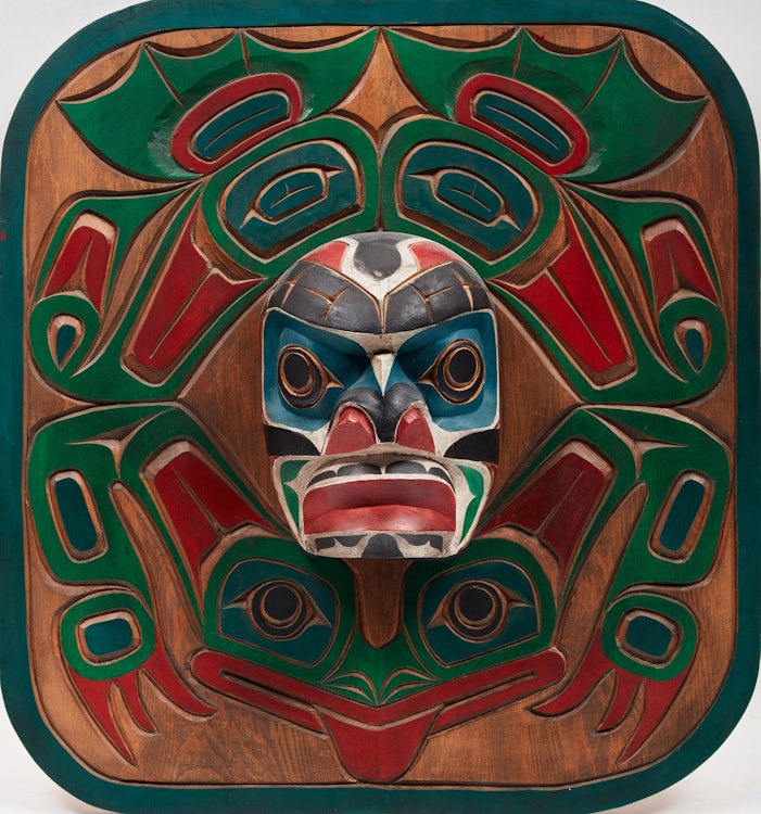 Artwork by Jimmy Joseph, Moon Mask