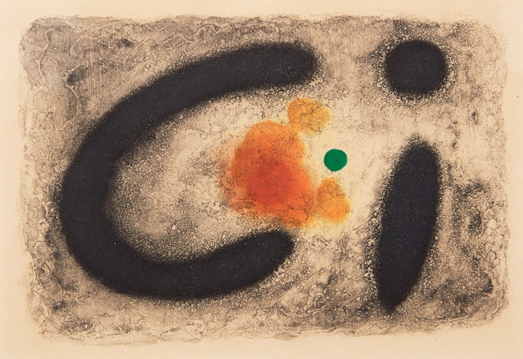 Artwork by Joan Miró (After),  From Nous avons by René Char