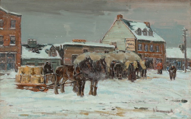 Artwork by Peleg Franklin Brownell, By-ward Market