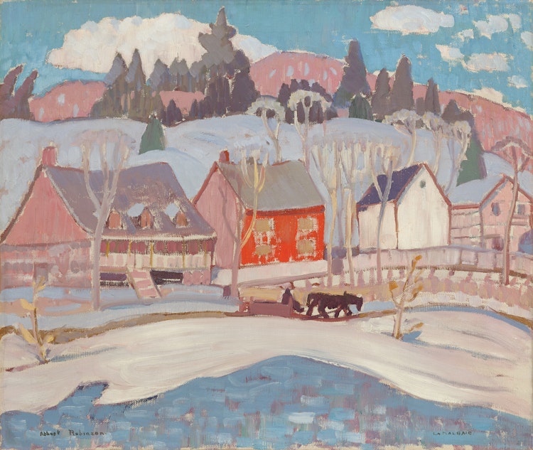 Artwork by Albert Henry Robinson,  La Malbaie