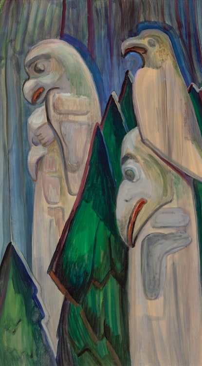 Artwork by Emily Carr,  Nirvana