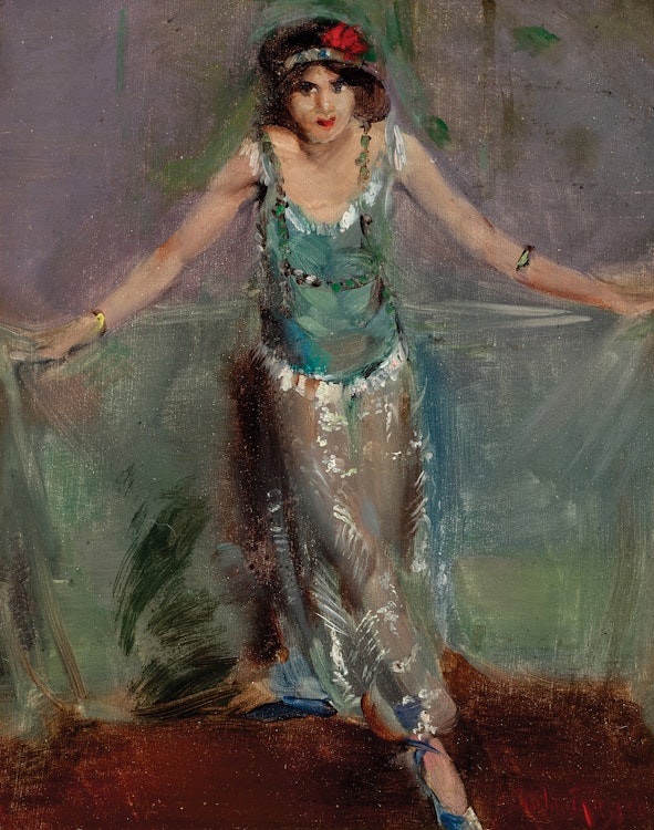 Artwork by John Wentworth Russell, The Dancer