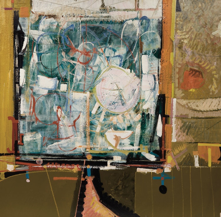 Artwork by Harold Barling Town, Inscape, Window