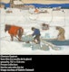 Thumbnail of Artwork by Clarence Alphonse Gagnon, Ice Harvest, Quebec, 1935
