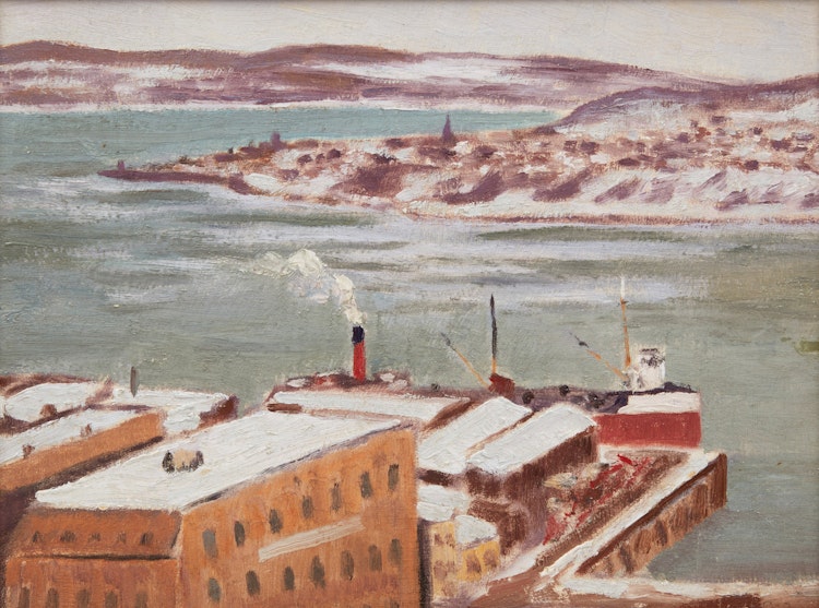 Artwork by Robert Wakeham Pilot, Levis from Quebec