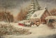 Thumbnail of Artwork by (Manner of) Cornelius Krieghoff, Winter in Laval Mountains near Quebec; Blocked in the Snow