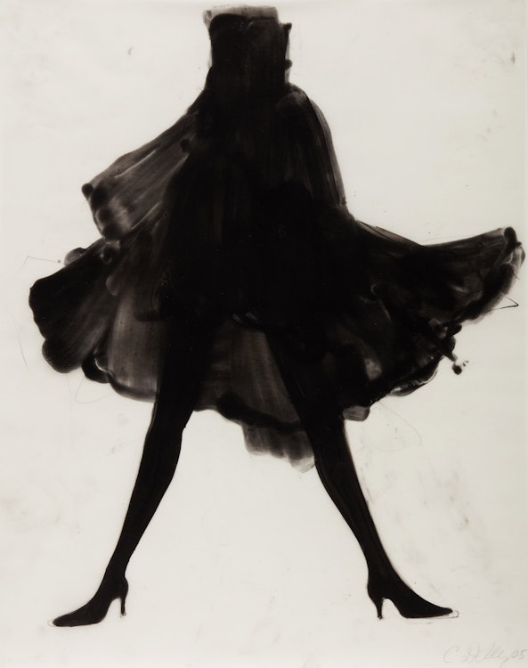 Artwork by Cathy Daley,  Untitled (Dancer 1); Untitled (Dancer 2)