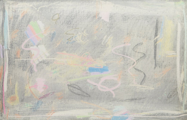 Artwork by Harold Klunder, Untitled Abstract Composition