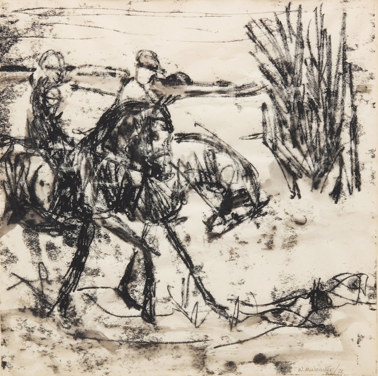 Artwork by Wynona Croft Mulcaster, Riders