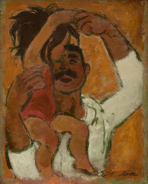 Artwork by William Arthur Winter, The Greeks
