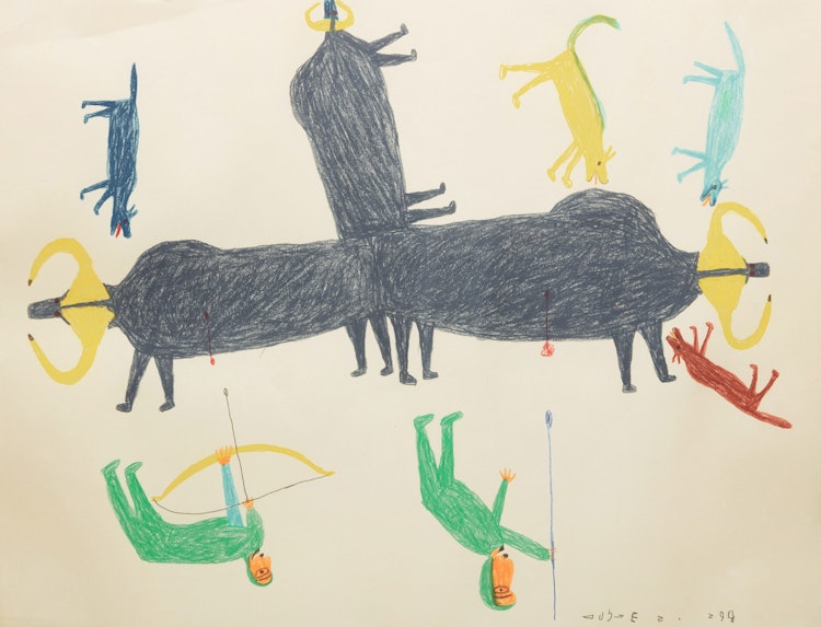 Artwork by Luke Anguhadluq, Untitled