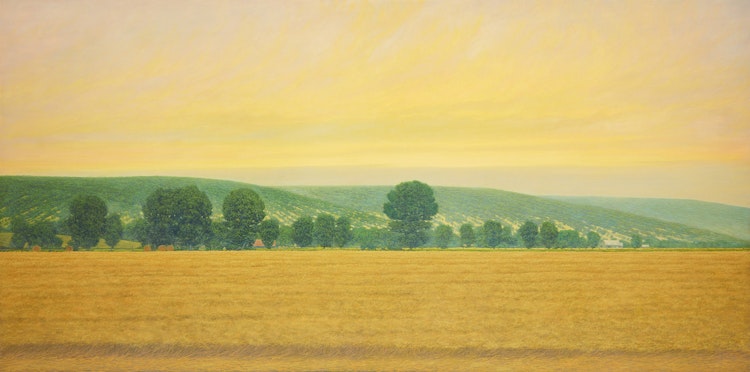 Artwork by Richard Herman, Dusk Last Summer