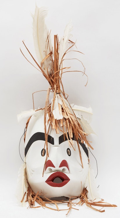 Artwork by Patrick Amos and Rylan Amos, Nuu-chah-nulth Style Lost Whaler Mask