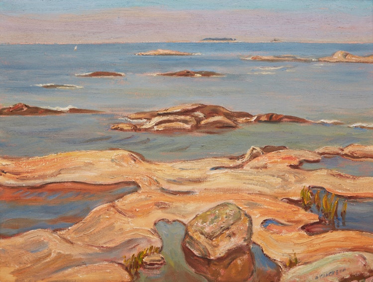 Artwork by Alexander Young Jackson,  Untitled (Go Home Bay, Georgian Bay)