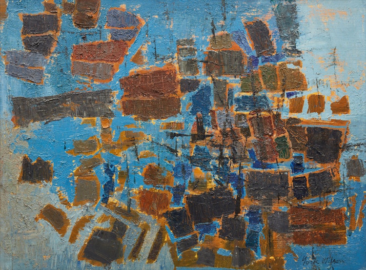 Artwork by Ronald York Wilson, Untitled Abstract