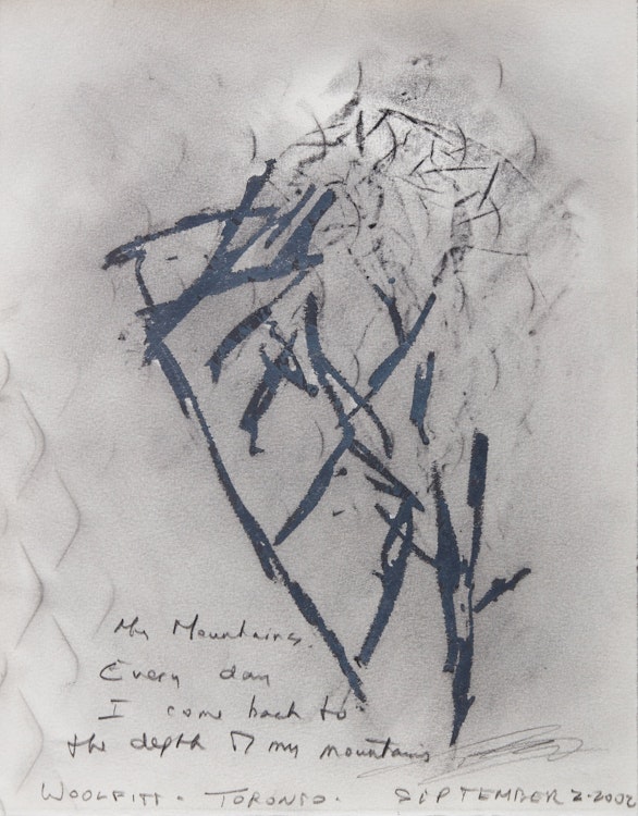 Artwork by Ben Woolfitt, My Mountains