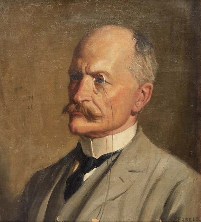 Artwork by Kenneth Keith Forbes, Colonel A. E. Edgel