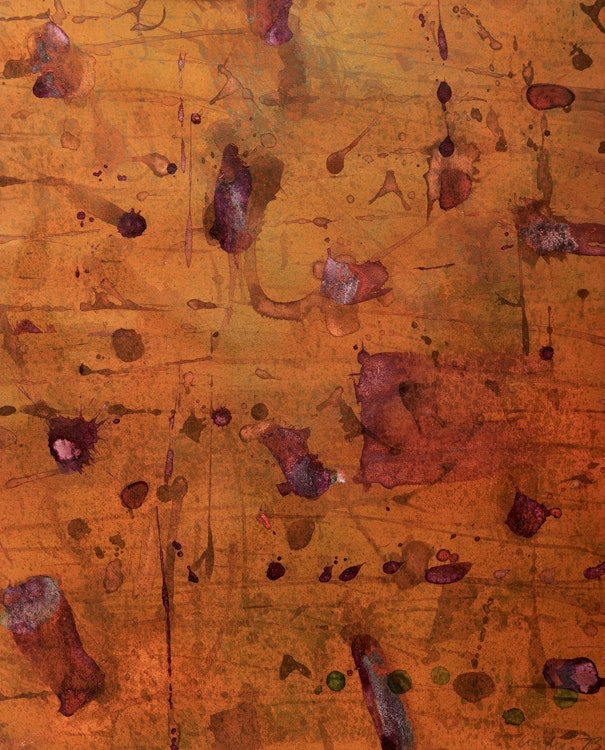 Artwork by John Graham Coughtry, Head Arrangements for the Artist’s Jazz Band #14