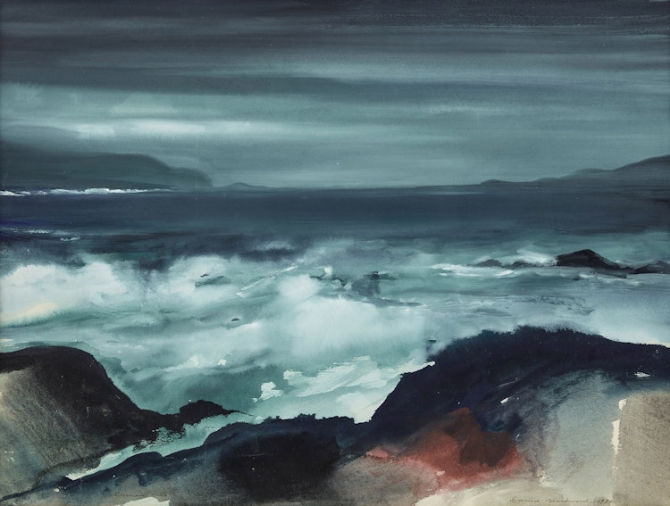 Artwork by David Lloyd Blackwood, Greenspond Tickle