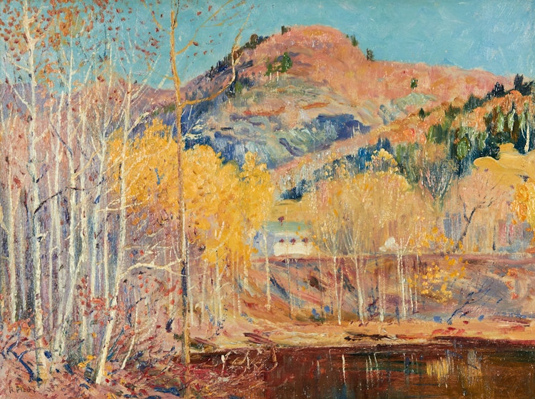 Artwork by Robert Wakeham Pilot, Autumn, Piedmont, Quebec
