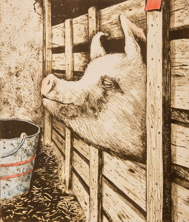 Artwork by William Kurelek, I’m Beautiful