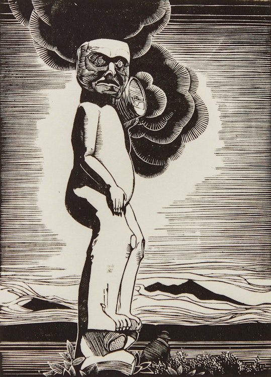 Artwork by Walter Joseph Phillips, Zunuk, Karlukwees