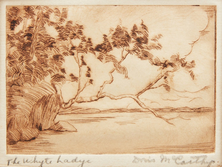Artwork by Doris Jean McCarthy, The Whyte Lady