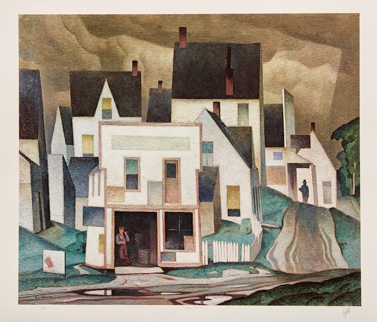 Artwork by Alfred Joseph Casson,  A.J. Casson: The Group of Seven Commemorative Anniversary Suite (Folio One: Oil Paintings)