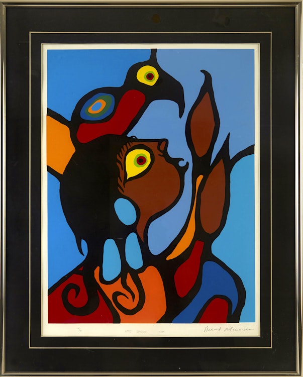 Artwork by Norval Morrisseau, Artist Grandson
