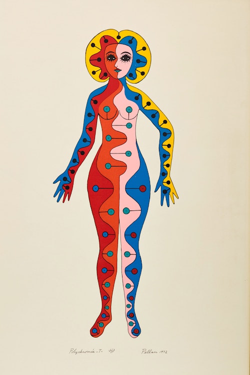 Artwork by Alfred Pellan, Polychromée