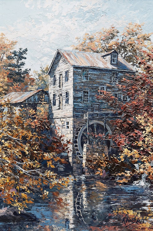 Artwork by James Keirstead, Wiley’s Caledon Mill