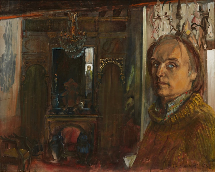 Artwork by Joseph Francis Plaskett, The Artist at 2 Rue Pecquay