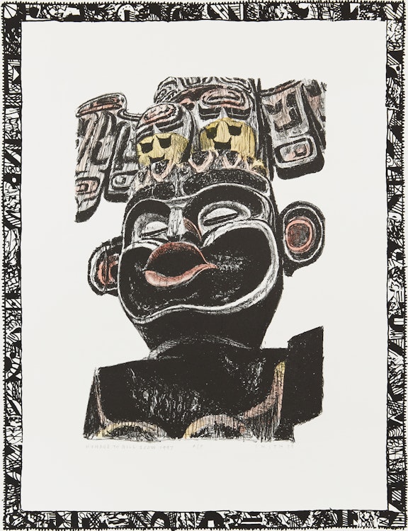 Artwork by Gordon Appelbe Smith, Homage to Bill Skow