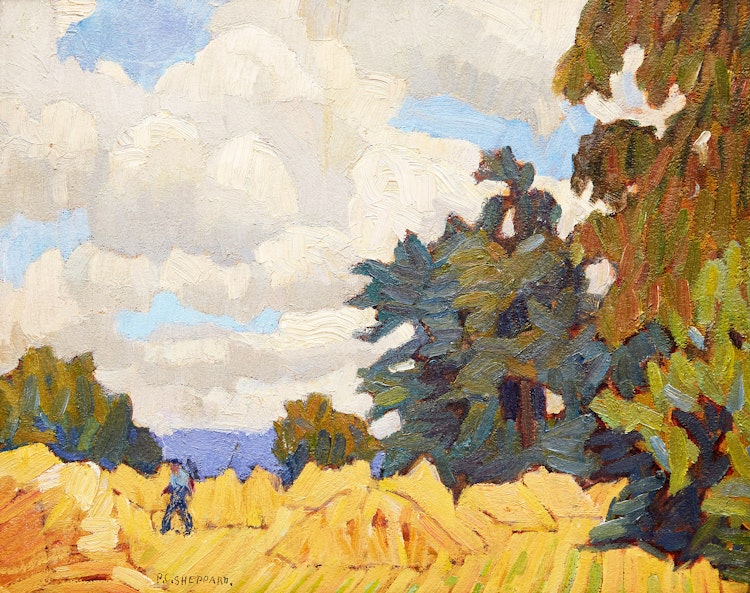 Artwork by Peter Clapham Sheppard, Summer’s Day