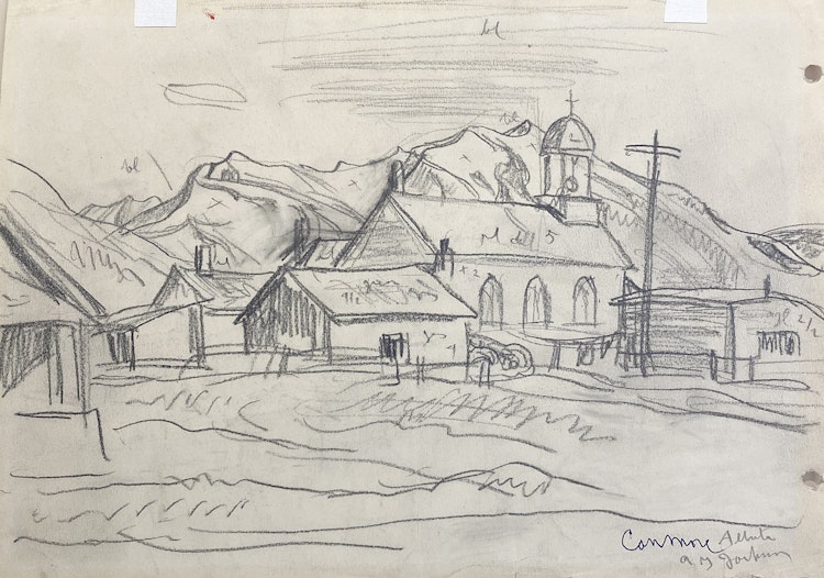 Artwork by Alexander Young Jackson, Canmore
