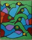 Thumbnail of Artwork by Norval Morrisseau, Feast of the Loons