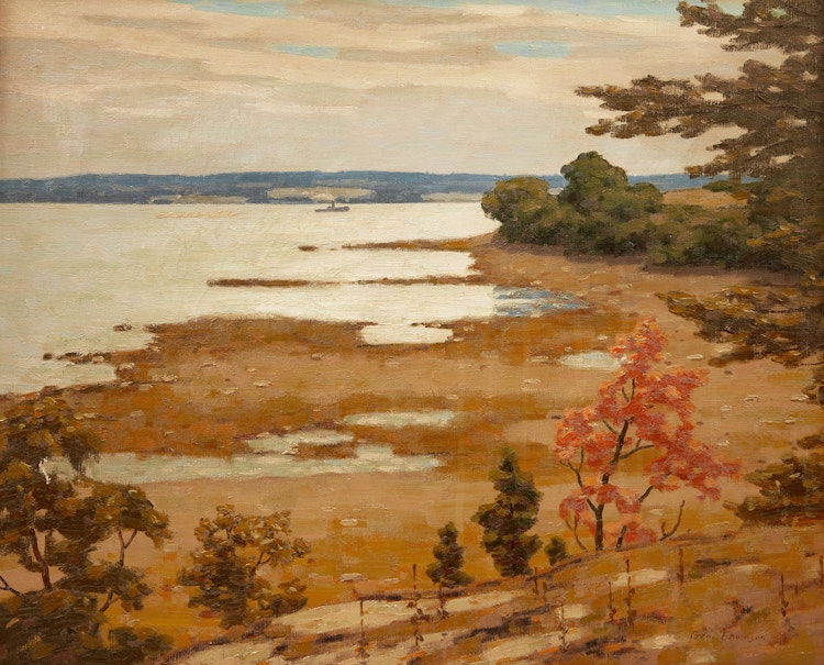 Artwork by George Thomson, Harbor Bound