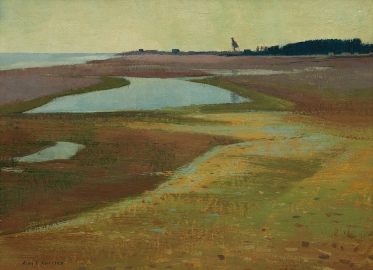 Artwork by Alan Caswell Collier, Comox Beach, Vancouver Island, B.C.