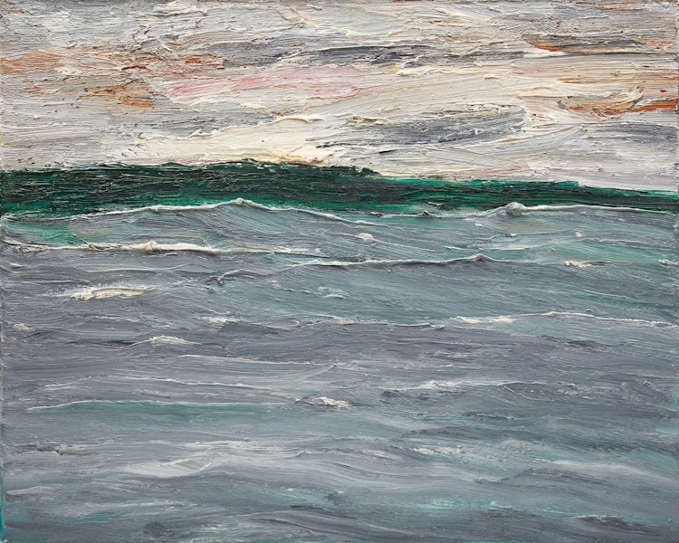 Artwork by David Bolduc, The Other Shore for Dennis, N.L. (Biscay Bay)