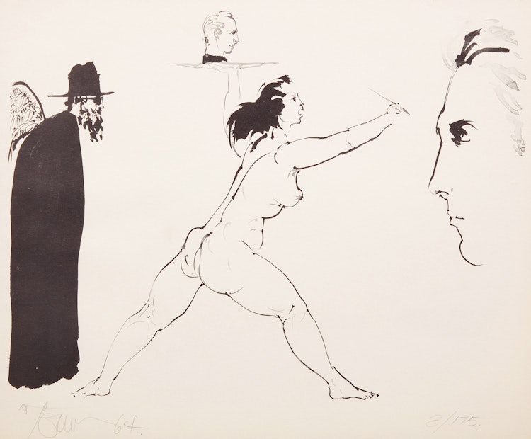 Artwork by Harold Barling Town, Untitled Figures