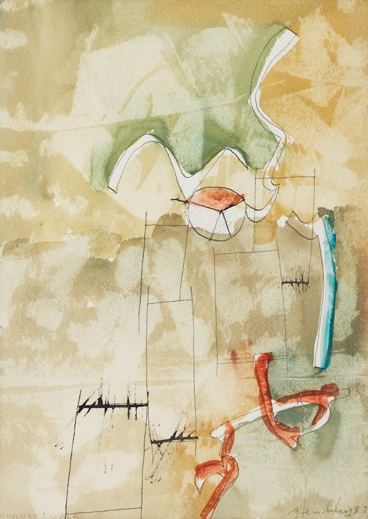 Artwork by Gérard Tremblay, Untitled (Abstraction)