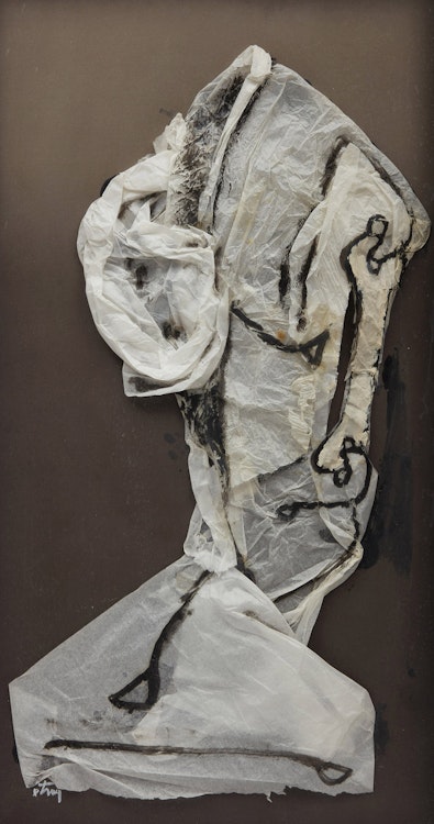 Artwork by Sorel Etrog, Grey Head