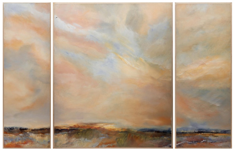 Artwork by Ernestine Tahedl, Island Memories II