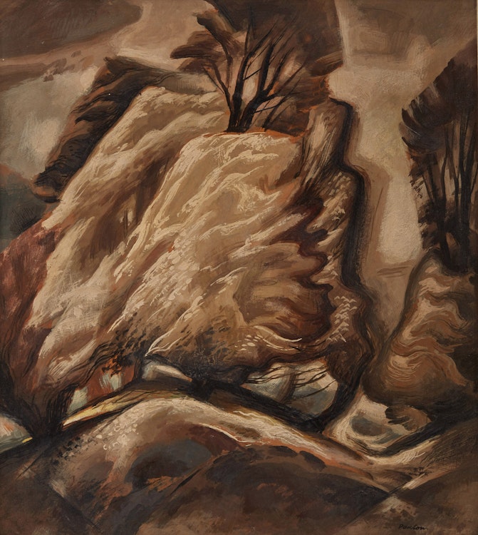 Artwork by Lawrence Arthur Colley Panton, Study for the White Tree