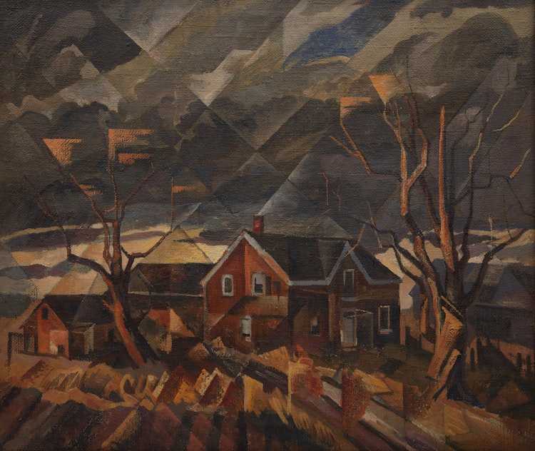 Artwork by Frederick Alexander Fraser, Untitled (Before the Storm)