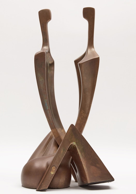 Artwork by Itzik Benshalom, Two Figures