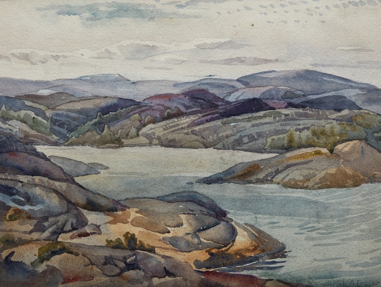 Artwork by Frederick Alexander Fraser, Untitled (Northern Ontario)