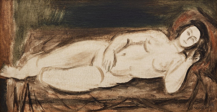 Artwork by Stanley Morel Cosgrove, Nu couche